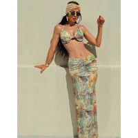 Bohemian Slim-fit Backless Sexy Chic Resort Dress