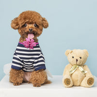 Pet Bow Tie Bow Dog Cat Headdress Solid Color Wave Point Hexagon