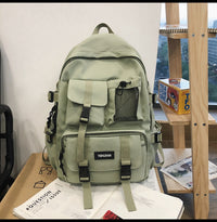 School Bag Female Korean Version Of High School Students Junior High School Students Simple Backpack