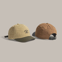 Men's Multi-color Embroidered Letter Style Casual Outdoor Travel Sport Daily Commuting Sun-protective Soft-top Baseball Cap