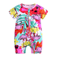 Summer round neck jumpsuit