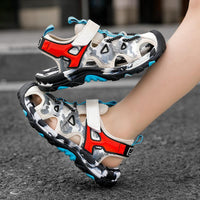 Boys' Breathable Running Non-slip Mesh Sneakers