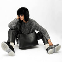Large Silver Bag For Men A Niche Designer Piece
