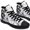 Printed Couple High-top Canvas Shoes