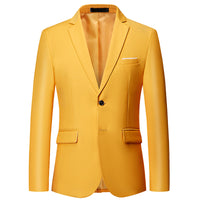 Men's Fashion Casual Two-button Small Suit Jacket