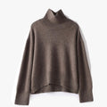 Profile Loose And Idle Thickened Turtleneck Woolen Sweater