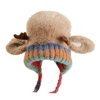 Cute Antler Plush Hat Women's Winter New Style