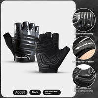 Spring And Summer Outdoor Mountain Bike Riding Gloves Thin Shock Absorption
