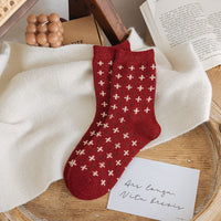 Printing Keep Warm Winter Women Socks