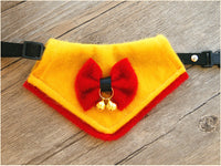 Christmas Bib Ornament Decoration Pet Saliva Towel Winter Warm Scarf