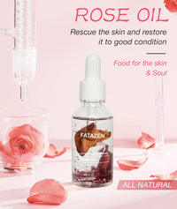 Spa Aromatherapy Soothing Facial Pain Relief Rose Essential Oil Massage Gua Sha Oil