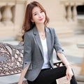 Three-quarter Sleeve Thin Business Wear Slim Fit Fashion Elegant Business Suit