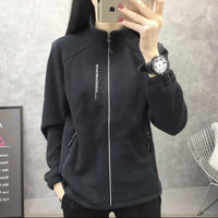 Autumn And Winter Women's Fleece Thickened Coat