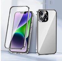 Phone Case Magnetic King Double Buckle Double-sided Glass Goggles