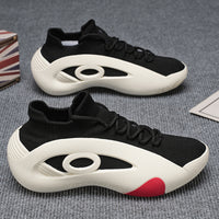 New Trendy Versatile Mesh Shoes With A Breathable Thick Sole