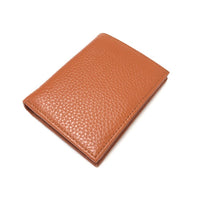 Short Genuine Leather Men's And Women's Wallet Vertical Multi Card