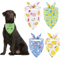 New Pet Triangle Summer Fruit Dog Saliva Towel