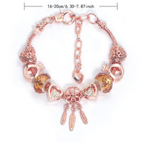 New Rose Gold Bracelet European And American Style Bangle