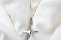 Men's And Women's Fashion Casual Four Eight-pointed Stars Hooded Sweater