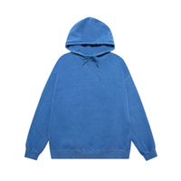 Cotton Terry Hoodie Autumn Solid Color