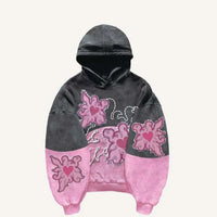 Punk Style Casual And Laid-back Hooded Shirt