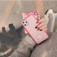 Pink Leopard Print Soft Shell