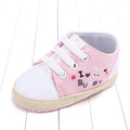 Spring and autumn casual elastic baby canvas shoes