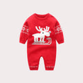 Children's Fashionable Warm Elk Jumpsuit