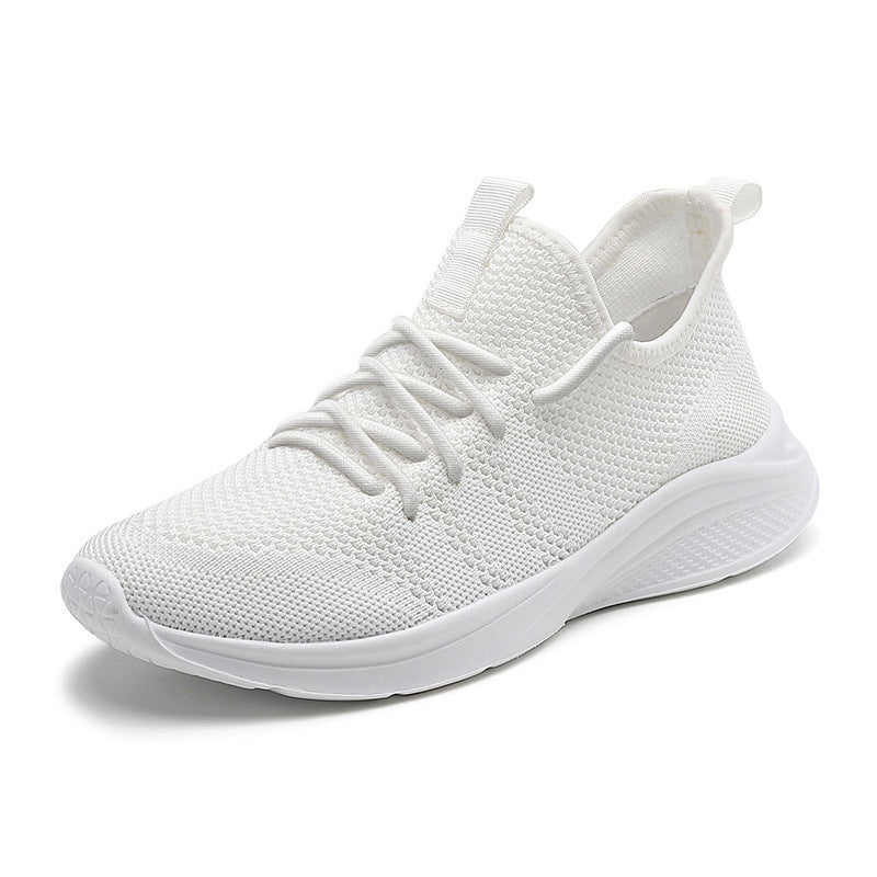 Women's Fly Woven Mesh Casual Shoes Non-slip Wear-resistant