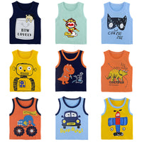 Children's cotton sleeveless vest