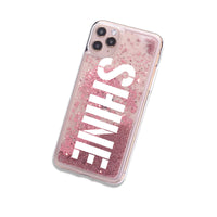 Do What You Love Liquid Glitter Case