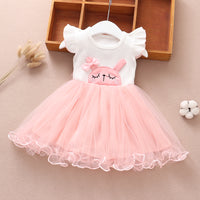 Girls' Summer Vest Princess Dress