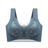 Ice Silk Lace Thin Seamless Back Shaping Bra