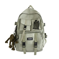 School Bag Female Korean Version Of High School Students Junior High School Students Simple Backpack