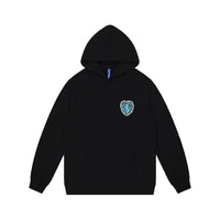 Love Foam Printed Men's Hooded Light Fleece Couple Sweater