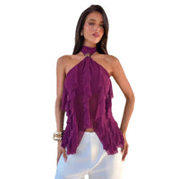 Fashionable, Playful, Designer Off-shoulder Topslimming And Chic For Summer