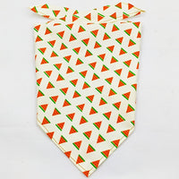 Fruit Green Leaf Pet Scarf Drool Towel