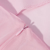 Women's Fashion Elegant Slim Satin High-waisted Skirt