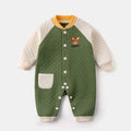 Baby one-piece spring and autumn air cotton one-piece