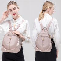 Women's Oxford Cloth Backpack Korean-style Simple