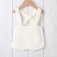 Knitted mahogany in pure color