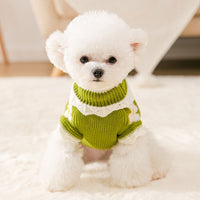 Knit Sweater Autumn Winter Puppy Clothes