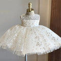 Girls' Printed Little Daisy Lace Dress