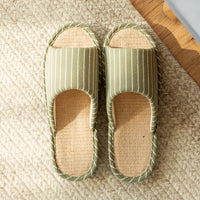 Cotton Linen Slippers Spring And Autumn Fabric Deodorant Home Indoor Non-Slip Home