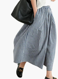 Fashion Casual Women Loose Wide-leg Skort