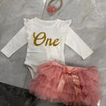 Medium And Large Children's Long Sleeve Skirt Outfit