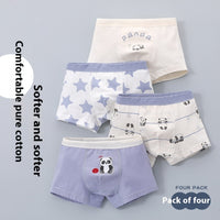 Boys' Cotton Printing Boxer Shorts