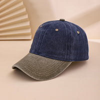 Men's And Women's Matching Embroidered Small Circle Striped Adjustable Washable Fashion Casual Baseball Cap For Daily Commuting And Traveling Combinations