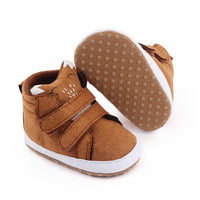 Soft Soled Casual Toddler Shoes Double Velcro Baby