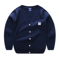 Boys Thin Striped Cardigan